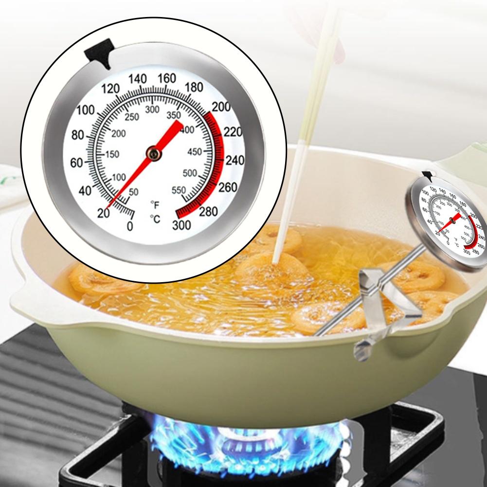 Home Kitchen Oil for temp Probe BBQ Oven Sensor Easy To Read Temperature Gauge High-sensitivity Precision Measurement