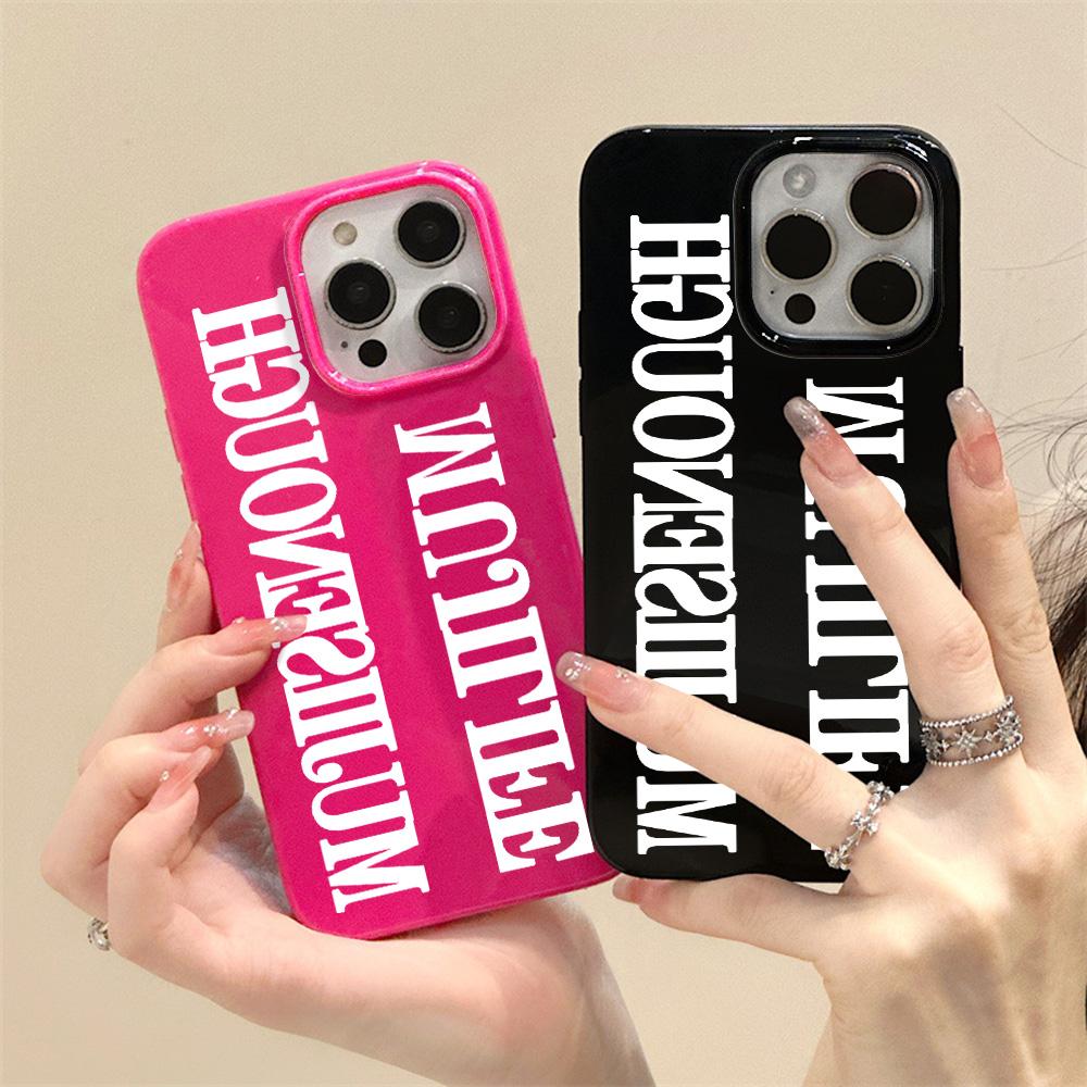 

Чехлы для мобильных телефонов iPhone 11 13 XR 15 Pro Max 12 14 Pro Max Чехол для iPhone 16 7 Plus 8 Plus XS Max Jelly Glossy Cartoon Водонепроницаемый Защита от падений iPhone 7&8 красный