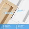 HANSILK Synthetic Stretched Canvas Art Light Wooden Thick Painting for 1 Panel Canvas, Canvas, Rectangular, 100300mm, Supplies, Frame, Panel, Board,