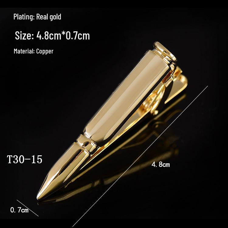 Herren Krawattennadel Kollektion: Goldene Brille, Schlüssel, Anker, Blätter, Schnurrbart, AK, Saxophon, Angelhaken, Pfeife, Kugel, Kragenclips