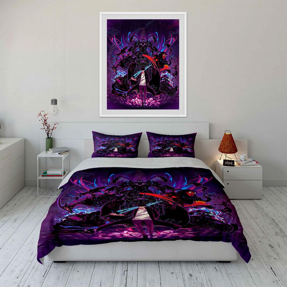 Dark warriors and weapons. Bedding sets Duvet cover sets Duvet covers Pillowcases(1 * Duvet Cover 2 * Pillowcases without duvet insert)
