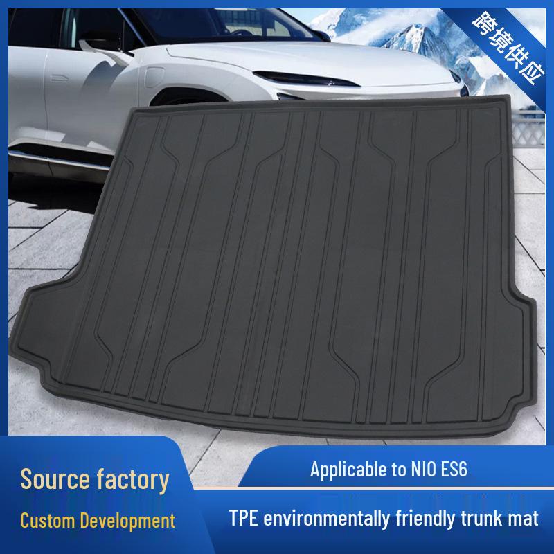 Nio ES6 Trunk Mat: Eco-Friendly Waterproof Interior Car Accessory.