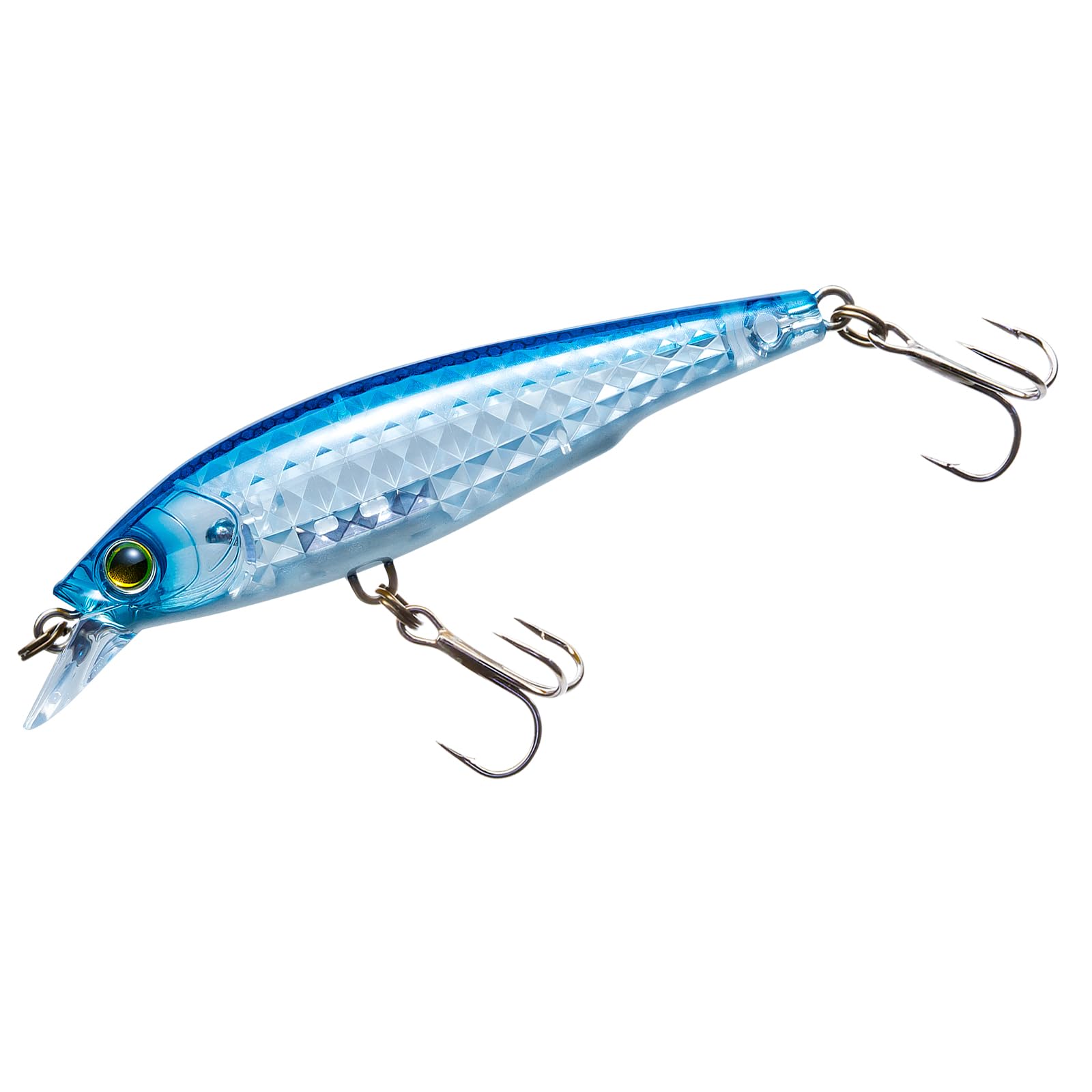 YO-ZURI Воблер для басса 3DR-X Jerk Bait (SP) 80 мм Цвет: чистый 80mm синий