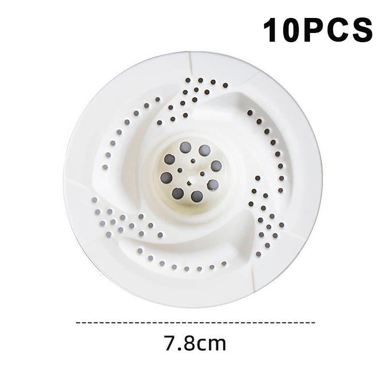 New Household Vortex Floor Drain Filter Bathroom Sewer Hair Filter Toilet Drainage Anti-hair Universal