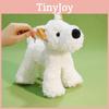 Plush West Highland Terrier Dog Toy With Super Soft Short Pile For Kids And Collectors