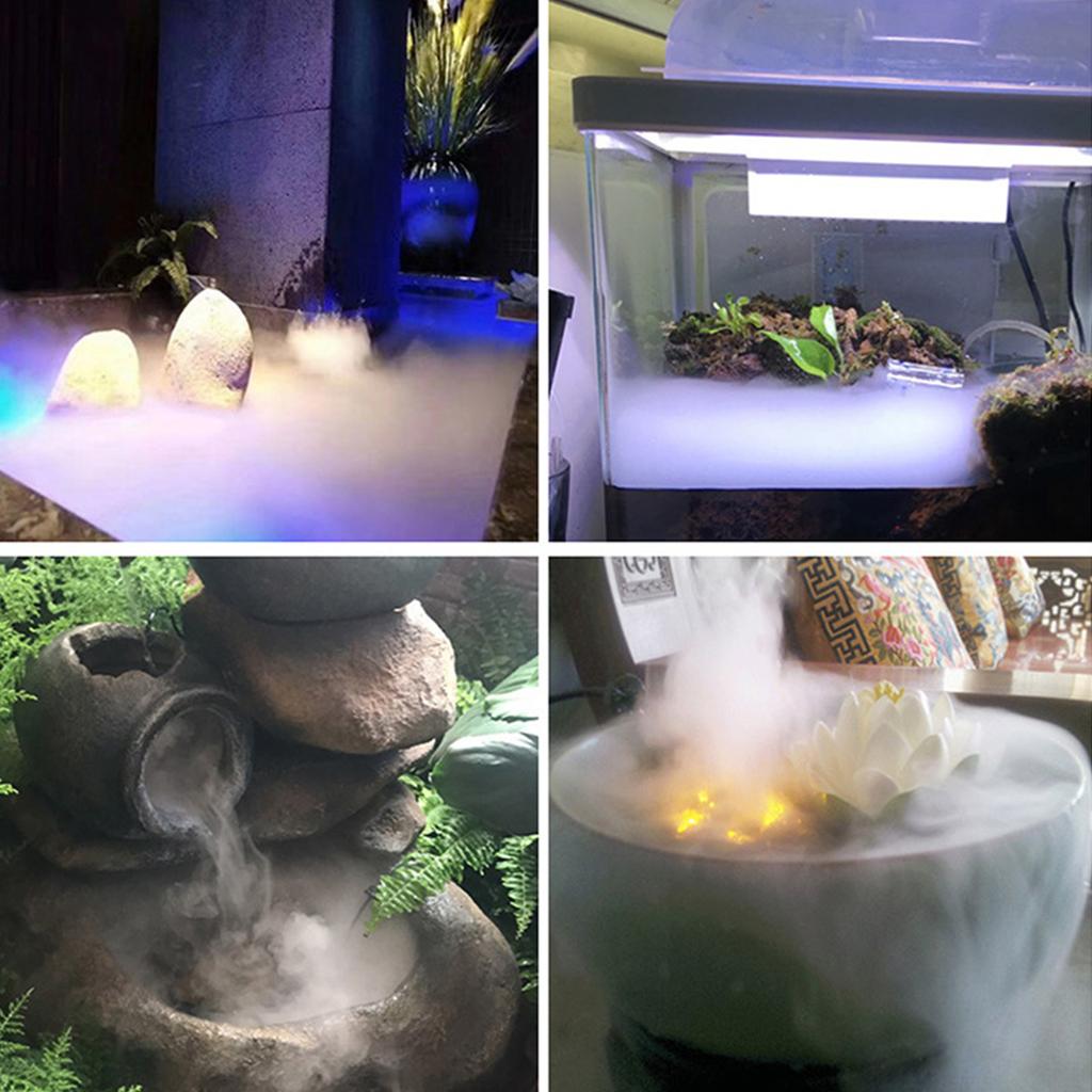 Atomiserande Akvarium Klippformation Bonsai Spruta, Stor Dimma Luftfuktare Landskapsdesign Spray Atomiseringshuvud