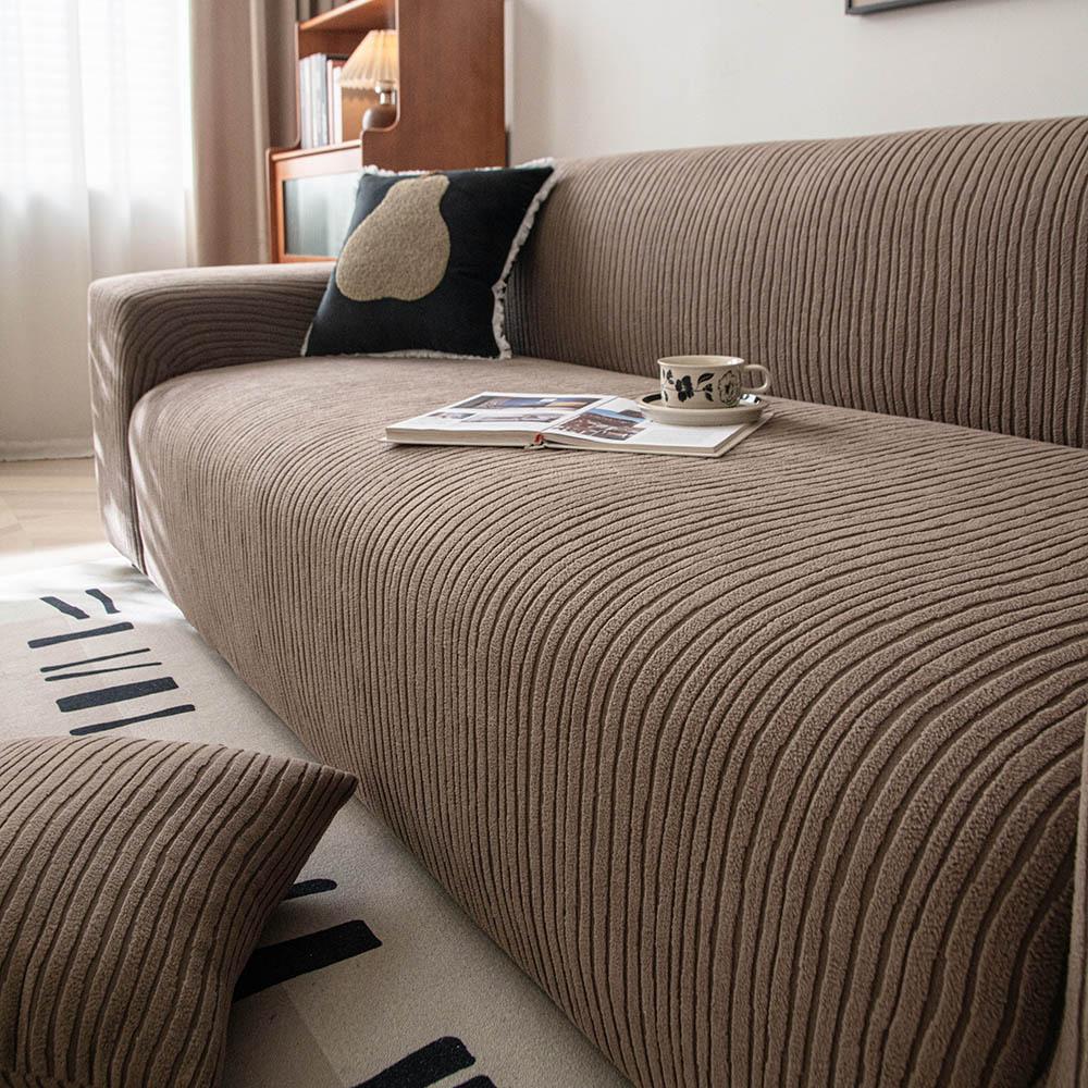 All inclusive Sofa Cover Universal Cat Scratch Proof All Season Protective Sofa Cover Fully Covered Fabric