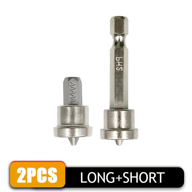 1-3pcs Hex Screwdriver Bit Magnetic Screwdriver Holder Ring Woodworking Positioning Bit Batch Head For Electric Screwdriver Kit