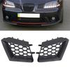 1 Par Bil Framstötfångare Övre Grill Ersättning Vänster Höger Matt Svart För Seat Ibiza Cordoba Typ 6L 2002 2003 2004 2005-2009