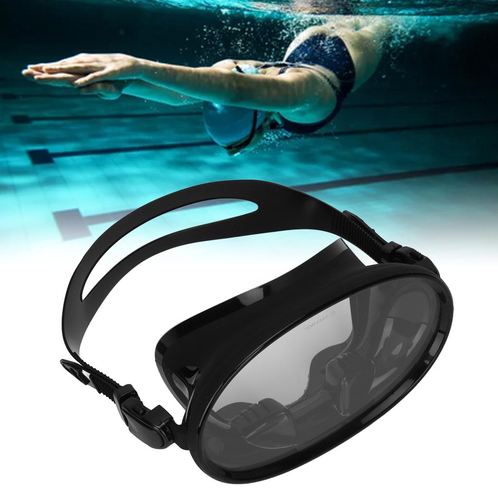 Snorkeling Goggles Professional Gear with Nose Clip for Diving Non Fog Tempered Glass Men Women Universal Supplies