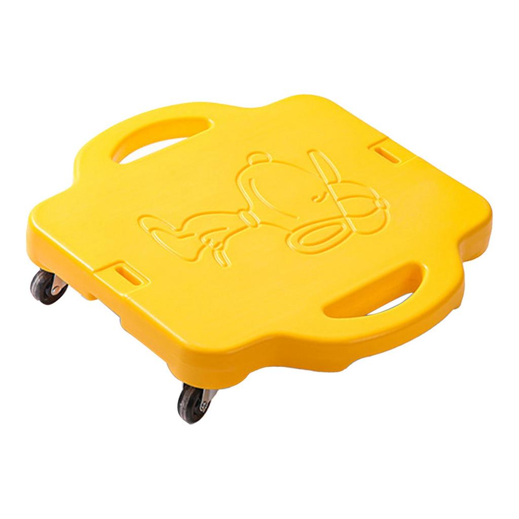 Children Plastic 4 Wheeled Outdoor Sports Scooter Children Balance Scooter for Kids Blue
