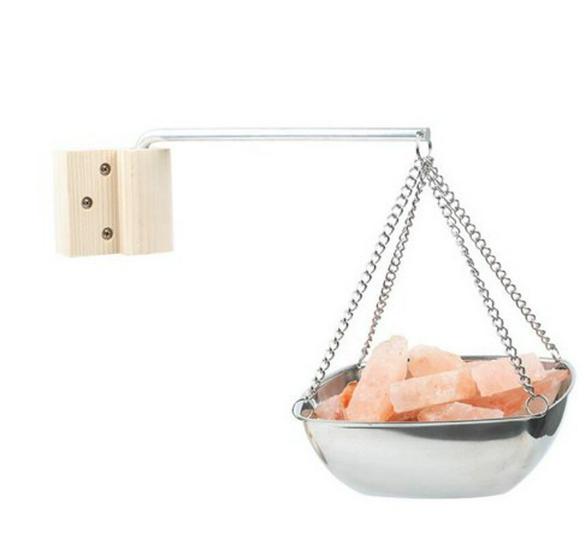 

Аромачаша из нержавеющей стали 12 см - Контейнер для эфирных масел для сауны и парной