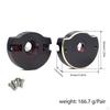 2 Pieces RC Brass Counterweight Axle Modification Metal Upgrade for 1/10