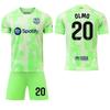 2024-25 Barcelona Green Second Away Jersey #9 Lewandowski #19 Yamal Football Jerseys