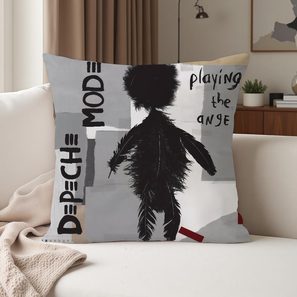 DDepeche Singer MMode Pillow Case Suitable For Bedrooms Living Rooms Cars Home Decoration