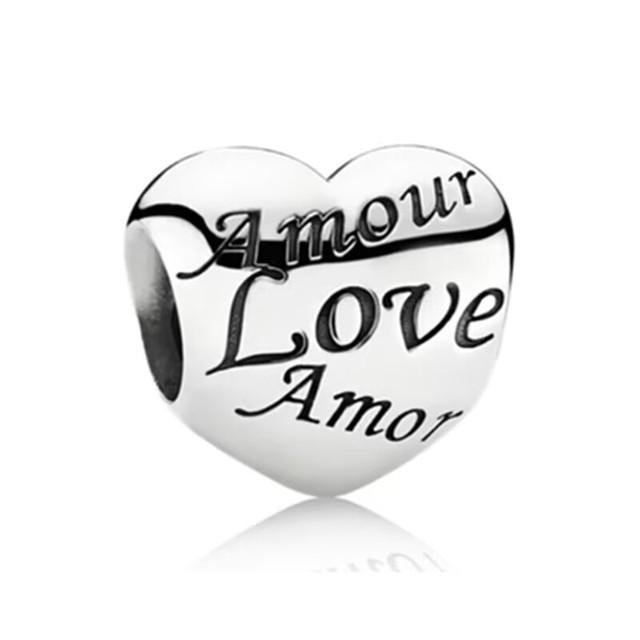 Perline Charm Amore Intaglio Europeo Sono Adatte Per Braccialetti Per Creare Gioielli Da Donna