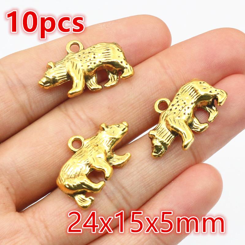 2-30pcs Animal Pendant Cute Charms Cat Dog Leopard Deer Elephant DIY Jewelry Making Accessories Findings for Necklace Keychains