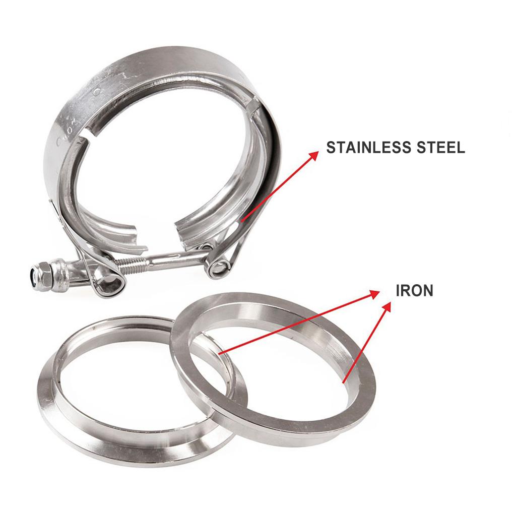 Spring Hose Clamp High-quality Widely Used V-type Hoop Wear-resisitant Easy Installment Blast Distinctive Workmanship