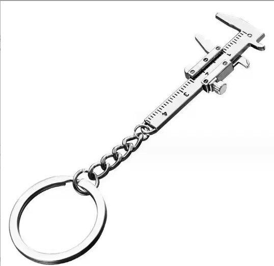 

Портативный мини-штангенциркуль из цинкового сплава, штангенциркуль с нониусом 0-40 мм, брелок для измерения, компактный для бытового инструмента серебряный