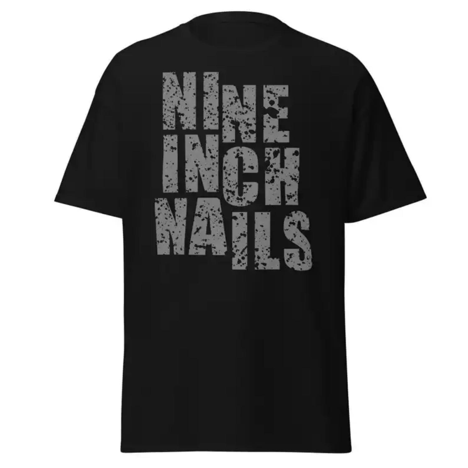 

Nu Metal Band T-Shirt Industrial Rock cotton Vintage round neck Hip Hop Men Women Streetwear Tees Short Sleeve S чёрный