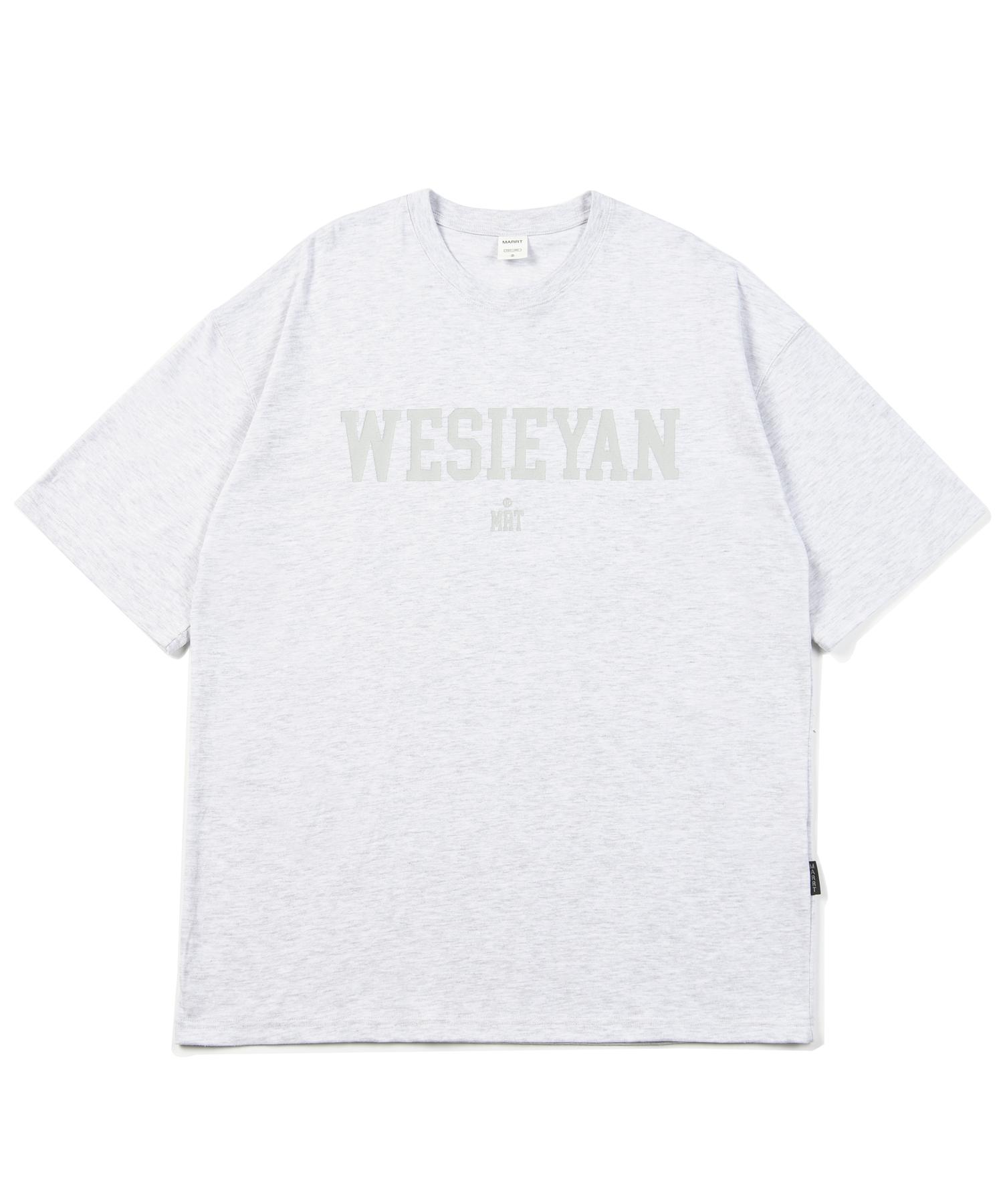 Mart Wesieyan T-Shirt White Gray 1