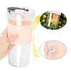 Portable Electric Fruit Juicing Cup Three Leaf Cutter Head Juicer Mixer 2000mah for Travel Home USB