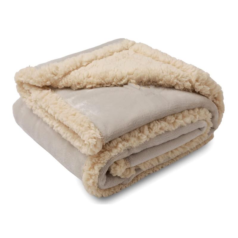 Pet Waterproof Blanket Flannel Shu Cotton Lint Sherpa Thickened Pet Blanket Kennel