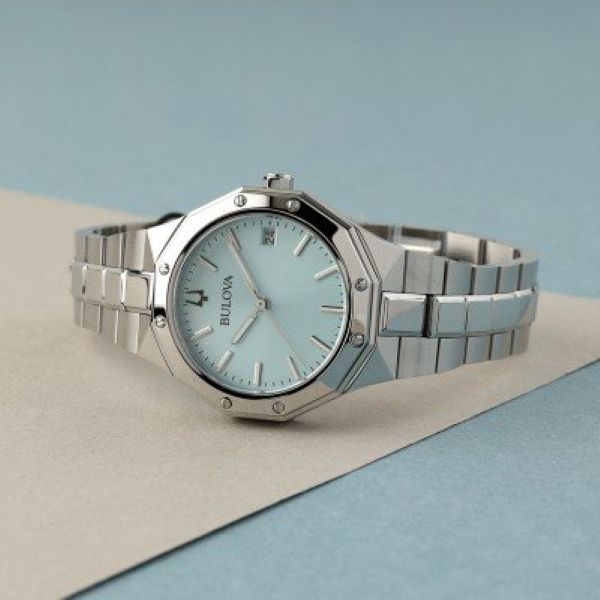 BULOVA Classic Quartz Sapphire Stainless Steel 32mm Women’s Watch 96M169