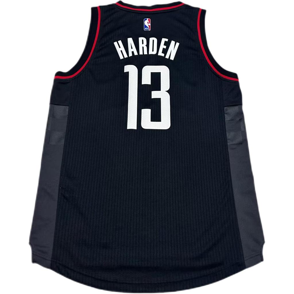 adidas X NBA Collaboration Harden Houston Rockets 13 Casual Comfortable Soft Pullover Basketball Jersey Unisex Jersey Black 7470A-3KH-K92072