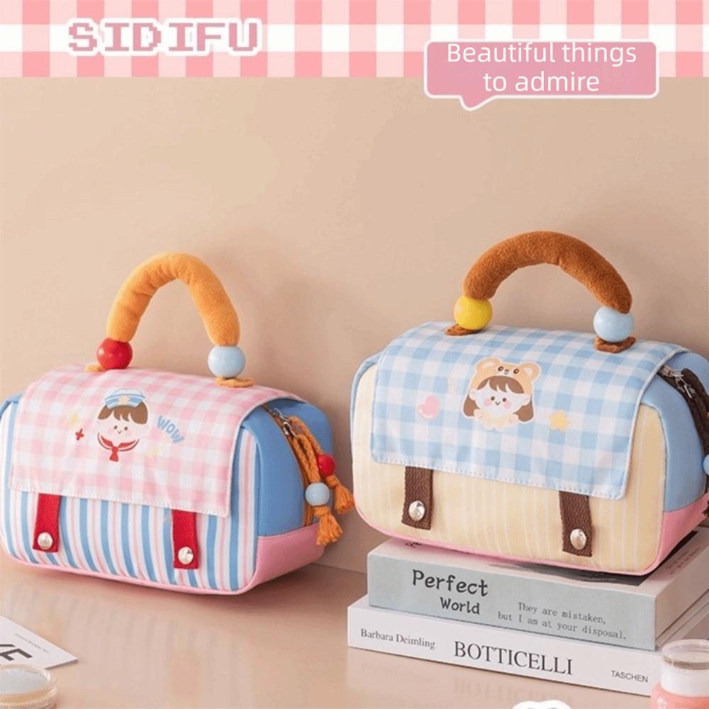Kosmetiktasche mit großer Kapazität Cartoon-Muster Reise-Kosmetiktasche Mehrzweck