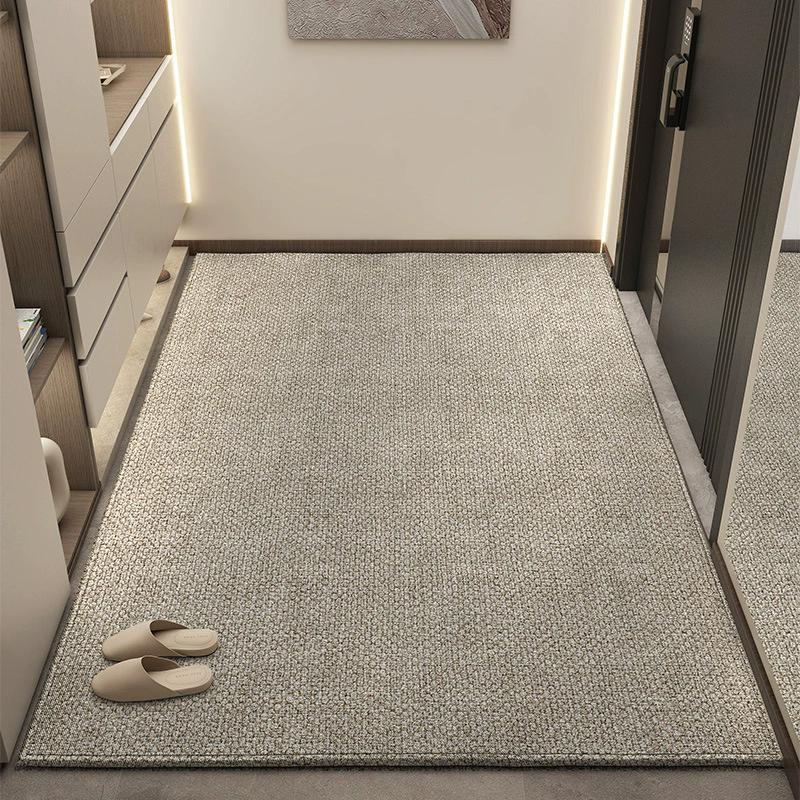 

Коврик для двери, который можно обрезать по размеру, грязеотталкивающий, противоскользящий, коврик для прихожей, прочный, моющийся ковер для пола для дома, для семейного использования 80x120cm