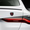3D Metal Car Fender Emblem Shield Sticker for Mitsubishi ASX Lancer 10 Outlander L200 Xpander Exterior Accessories