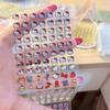 25Pcs 1750 Stickers MINI Cute emoji Cube Transparent Stickers PET DIY Scrapbooking Decor Sticker Phone Decal Journaling