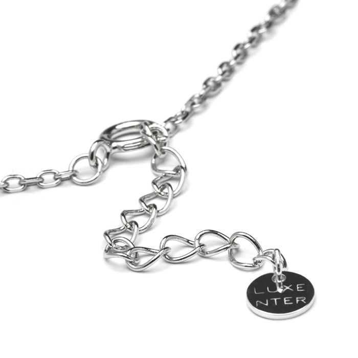 Bracelet - LUXENTER - Thilak - Argent 925 - Rhodié - Zircone Taille Brillantante