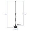 BINGFU Mobile Ham Radio Antenna Dual Frequency VHF UHF Ham Radio Antenna Magnetic Base PL259 Male Antenna Suitable for BTECH ICOM Midland Yaesu TYT