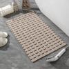 PVC Anti-slip Floor Mat Anti-drop Shower Foot Scrubber Flexible Bathroom Foot Pedal  Washroom
