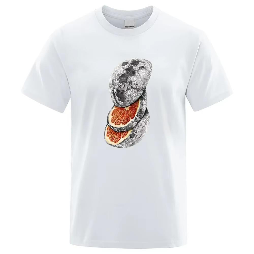 Maglietta estiva da uomo retrò pesante con lettere inglesi, 100% cotone, stampata, girocollo, di alta qualità, casual, fitness, strada