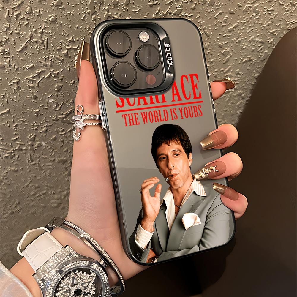 Classic Movie S-Scarface Phone Case for Oppo Reno14 Reno13 Reno12 Reno11 Reno10 Reno8 Reno7 Z F Pro Plus 4G 5G Matte Back Cover