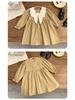 Autumn Korean-Style Academy Dress for Baby Girls – Infant Princess Fashion
