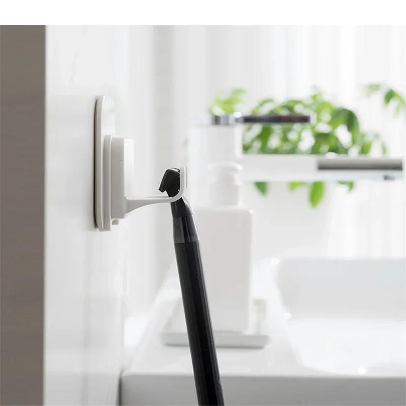 Wandaufbewahrungshaken Steckdosenhalter Stanzfreier Wandhaken Kleiderbügel Rasiererhalter Ständer Kleiderbügel Türhaken Schlüsselhalter