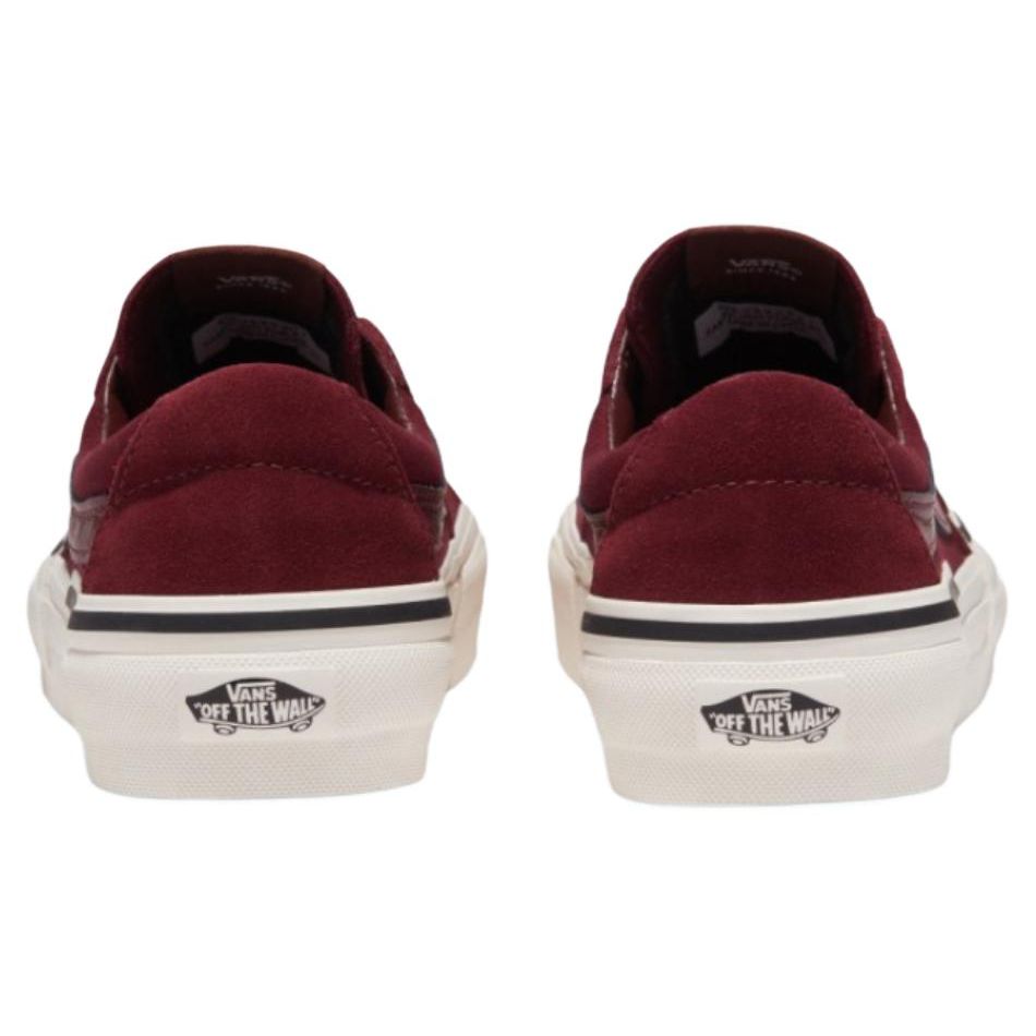 Vans Slip Resistant Durable Low Top Skate Shoes Unisex Sneakers Burgundy VN000CRNPRT
