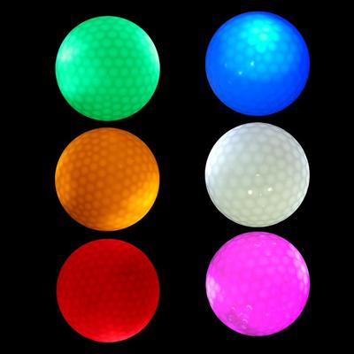 Noční golfové míčky Červená LED Ideální pro a , 6 kusů