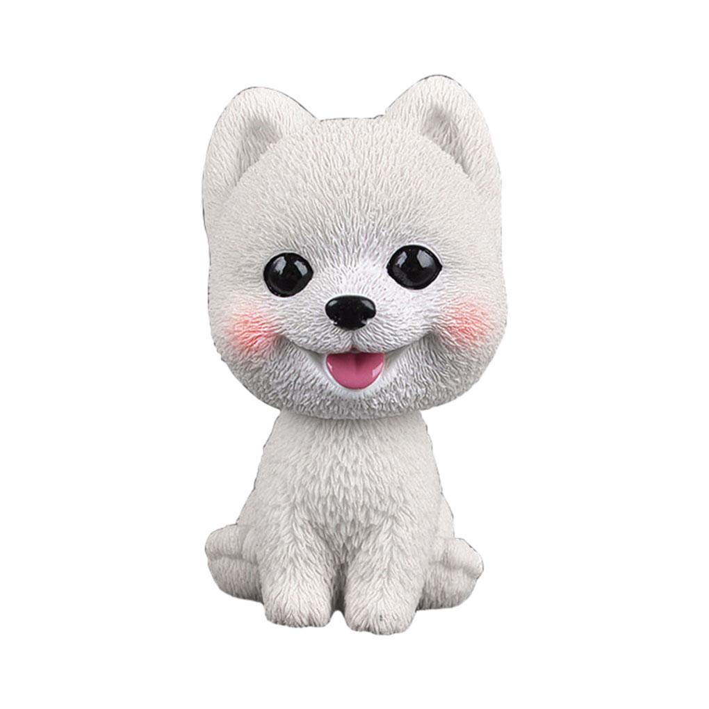 Exquisite Craft And Unique Head Nodding Puppy For Car Interior Or Home Shaking Head Puppy Ornaments