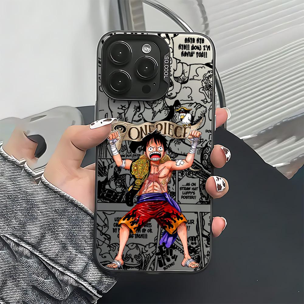 ONES PIECES Luffys Phone Case For iPhone 17 17e 16e 16 15 14 13 12 11 Mini Pro Max X XR XSMAX 8 7 Air Plus Anti Fall Matte