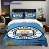Biancheria da letto Heritage Manchester City (1 * copripiumino + 2 * federa, senza nucleo) Copripiumino e federa 2DFlat Morbidi e confortevoli