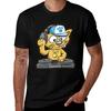 Dj Cat Cat Turntable Music Mc Comic Tshirt Big And Tall Short Sleeve Tee