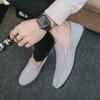 Summer Men Breathable Loafers Shoes Casual Flat Heel Canvas Shoes