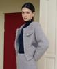 BIBYSEOB Neck Point Turtleneck Navy [T43]