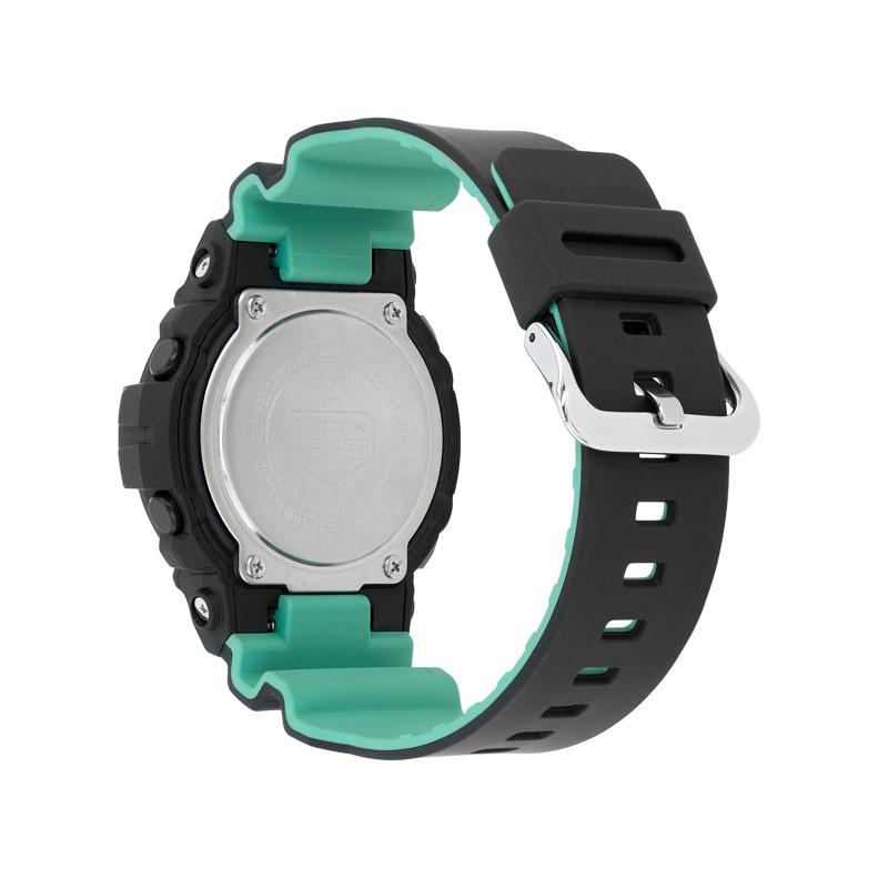 Casio CASIOG-SHOCK Chameleon Trendy Color Contrast Cool Premium Quartz Movement Resin Strap Japanese and Korean Watch Men's Watch Black GA-800BL-1A