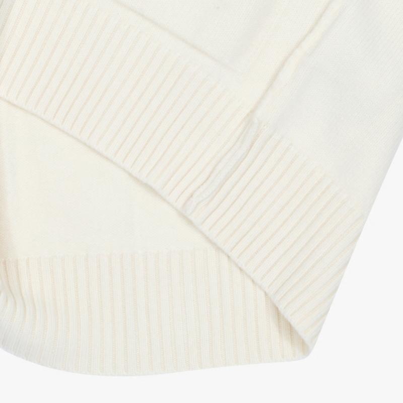 Ami Big Heart Logo Intarsia Cardigan Model  Ukc368 018 151